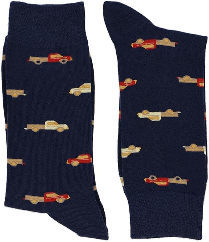 tiemart Men's Socks, Fits Men's Shoe Sizes 8-12