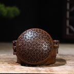 Copper Incense Burner Chinese Brass Incense Holder Traditional Copper Zen Incense Burner Sandalwood Burner Decoration Censer
