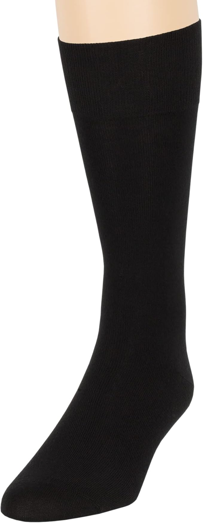 7BigStars Mens Dress Socks – 4 Pack Bamboo Crew Fit, Solid or Patterned, Thin Seamless Breathable Business