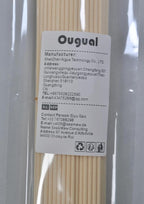 100 Pieces Fiber Reed Diffuser Replacement Refill Sticks (10" x 3mm, Beige)