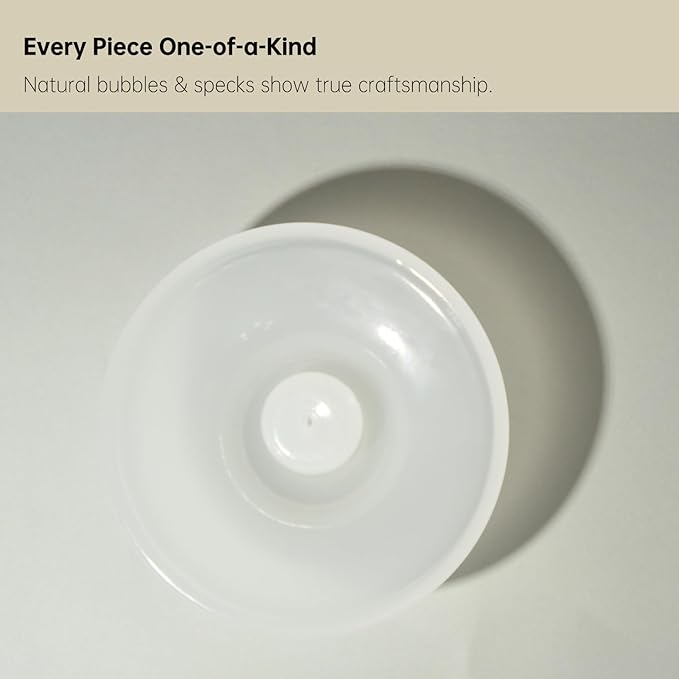 Handcrafted Liuli Glass & Jade Incense Holder – Artisan Minimalist Burner for Sticks, Meditation, Zen Aesthetic & Elegant Home Décor