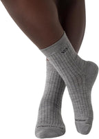 Wide Open Micro Crew Men's Merino Wool Socks - Everyday Wide Socks for Wide Feet