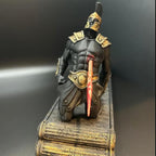Gladiator Incense Holder - The Fallen Warrior, Funny Incense Burner for Sticks, Indoor/Outdoor Use, Resin Material