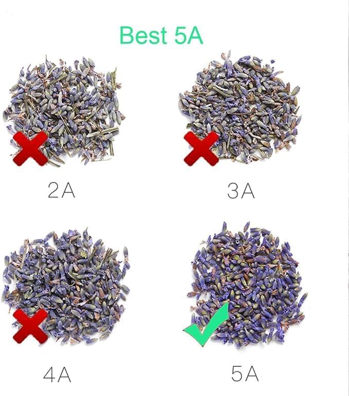 Lavender Sachets (25 Pack) -French Lavender Sachets Closets Fresh Scents, Set of 25, Lavendar Home Fragrance Sachets for Drawers and Closets