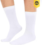 WANDER Men's Dress Socks Cotton Thin Classic Lightweight Socks 6/8 Pairs Solid & Patterned Soft Breathable Socks