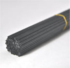 50 Pieces Fiber Reed Diffuser Replacement Refill Sticks for Aroma Fragrance (Black, 10" x4mm)