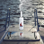 Sermo Marine Series Glass Smoking Bottle Incense Holder Burner (Boat)