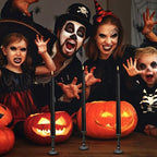 14 Pack Black Taper Candles 12 Inch Tall 3/4 Inch Thick Burn 10 Hours