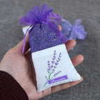 TooGet Lavender Sachet Bags, Natural Ultra Blue Lavender Buds for Home Fragrance, Room Decorations and Fresh Flowers Scent Sachets - Pack of 6
