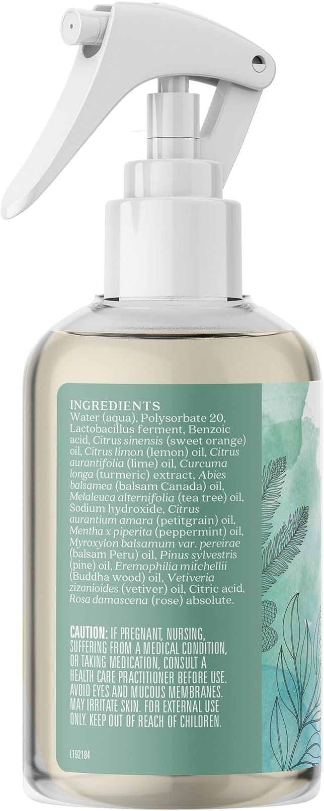 Aura Cacia Fresh Room Spray 8 Fl. oz. - Light Aroma, No Synthetic Fragrances