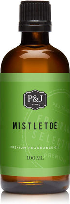 P&J Trading - Mistletoe Scented Oil 100ml - Fragrance Oil for Candle Making, Soap Making, Diffuser Oil
