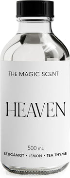 Heaven Hotel Scent Diffuser Oil - Cold-Air & Ultrasonic Fragrance Oil for Diffuser Inspired by The Aria Hotel, Las Vegas - Essential Oil Aromatherapy (500 ml)