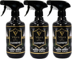 Vilara US Room Spray Freshener – Long-Lasting Luxury Perfume Scent, Linen & Fabric Spray for Bedding, Furniture, Home & Bedroom Aromatherapy – 16.9 fl oz (Jasmine Pack 3)
