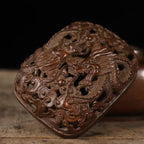 Brass Incense Burner Chinese Traditional Incense Burner Kit Zen Copper Incense Burner Office Home Yoga Room Sandalwood Burner Decoration Censer