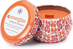 Root Candles Seeking Balance Wood Wick Spa Candle Aromatherapy Candles, 4-Ounce Travel Tin, Energize: Rosemary Eucalyptus