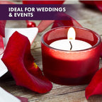 MontoPack Unscented White Tealight Candles Bulk [300] | 4 Hours of Smokeless, Dripless, Long Lasting Burning Paraffin Tea Lights | Small Votive Mini Candles for Home, Shabbat, Weddings & Emergencies