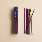 Asayu Japan Low Smoke Incense Sticks - Floral Set (Jasmine + Rose), 40gr (Each Scent 20g), for Yoga, Zen Meditation and Relaxation - Smokeless for Less Irritation