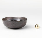 Asayu Japan Small Mini Incense Holder for Sticks 3.3 inch (83mm), Made in Japan Ceramic Ash Catcher & Brass Incense Burner Set for Relaxation, Yoga- Small Zen Incense Holder