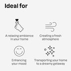 ATTITUDE Scented Room and Air Freshner Spray, for Home and Bathroom, Natural Origin Ingredients, Vegan, Floral and Sweet Scent, Santorini Bliss, 8 Fl Oz