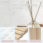 100PCS Reed Diffuser Sticks, 12 Inch Rattan Fiber Sticks Essential Oil Aroma Diffuser Sticks,Long-Lasting Diffuser Replacement Sticks (Blue)