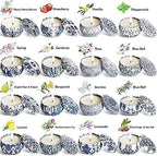 Scented Candles Gifts Set 16 Pack Soy Wax Travel Tin Jar Candles for Home 2.5 OZ for Mom for Christmas, Birthday, Thanksgiving, Mother's Day