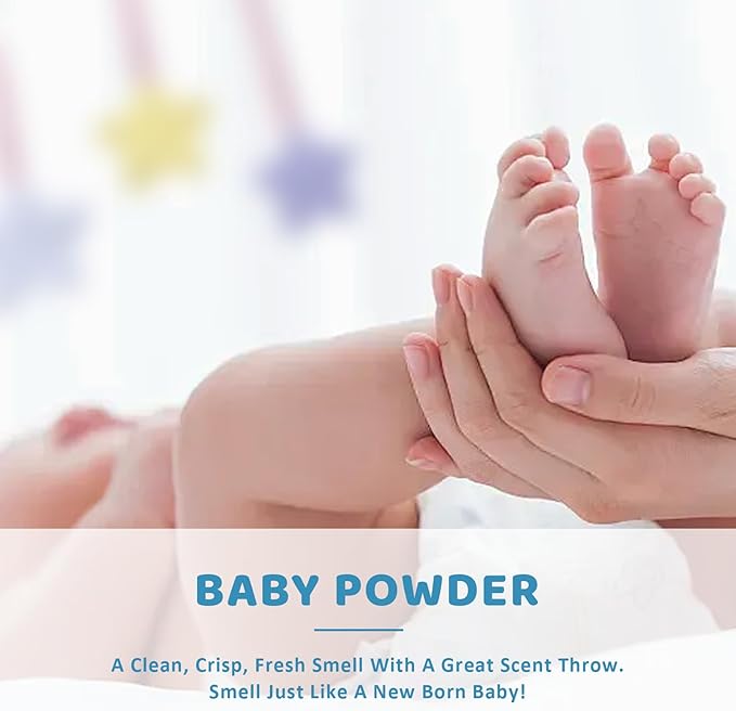 SCENTORINI Scented Sachets for Drawers and Closets, Baby Powder Scent 14 Pack, Long-Lasting Sachets Bags Wardrobe Freshener, for Drawers, Closets, Cars