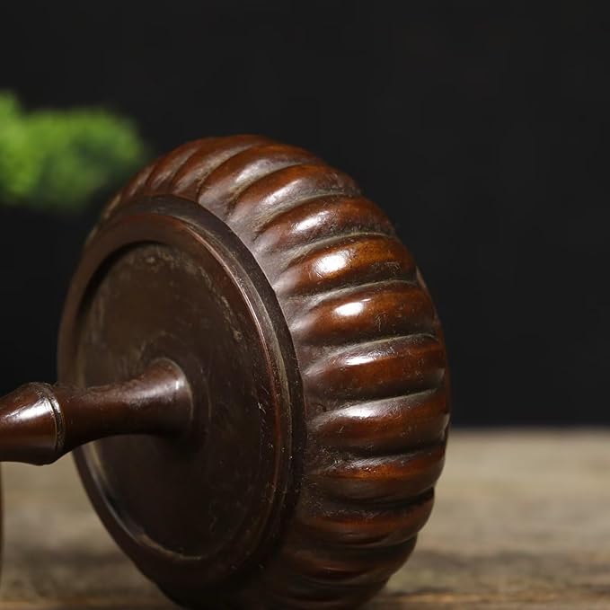 Copper Incense Burner Chinese Brass Incense Holder Traditional Copper Zen Incense Burner Sandalwood Burner Decoration Censer