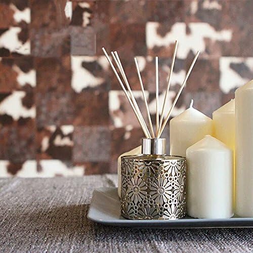 HOSSIAN Diffuser Reed Sticks-Diffuser Oil Refill, Home Fragrance Aromatherapy Reed Diffuser Set Sticks for Reed Diffusers Office Décor, Decoration (7.87"* 3mm Primary Color)