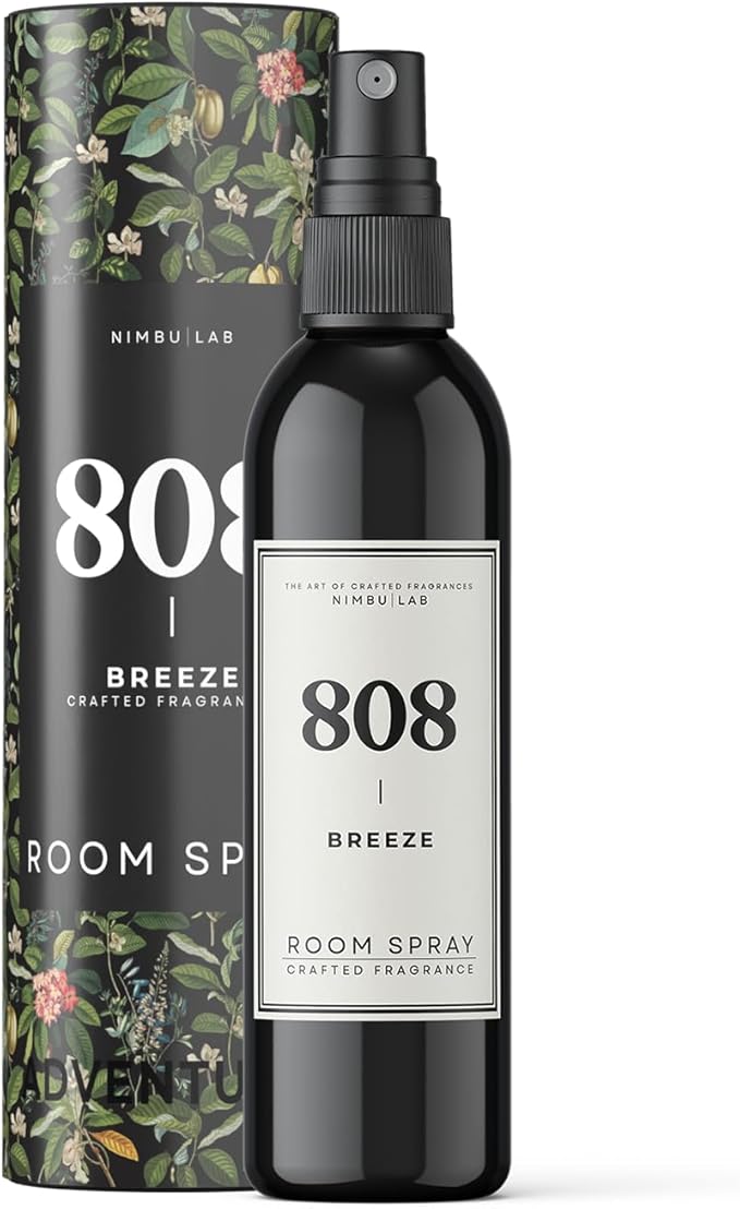 Room Spray 808 BREEZE - Experience Coastal Escape with Our Oceanic and Tranquil Scent - Air Freshener for Home - Linen Spray for Bedding, Pillow Spray. Perfect for Refreshing Any Space! 8oz/237ml