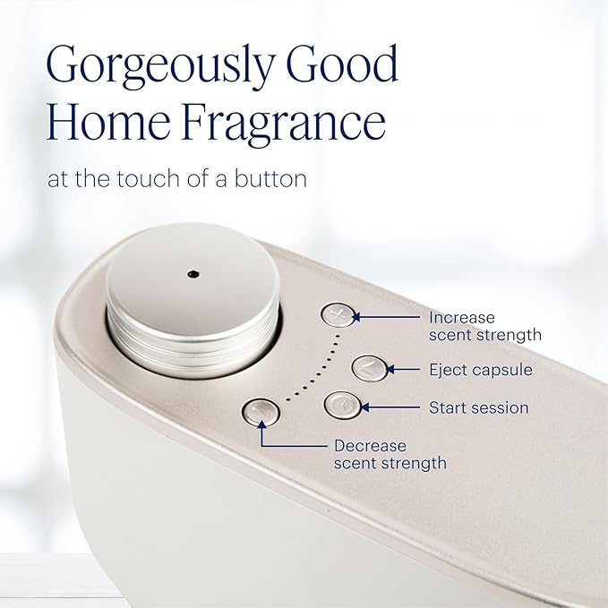 Aera Mini Indigo - Essential Oil for Home - Crisp Apple and Cedarwood Fragrance - Notes of Citrus, Jasmine and Sandalwood- Scent Refill - Capsule Size Works with Mini Diffuser