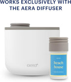 Aera Mini Beach House - Essential Oil for Home - Summer Fragrance - Notes of Ocean Air and Gardenia - Scent Refill - Capsule Size Works with Mini Diffuser