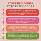Citrus Magic Odor Eliminating Air Freshener Spray, Assorted Fragrances - Georgia Peach, Dragonfruit, Citrus and Sage, Grapefruit