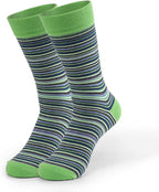 DRASEX Men's Dress Socks Funky Colorful Pattern Cotton Novelty Casual Crew Socks