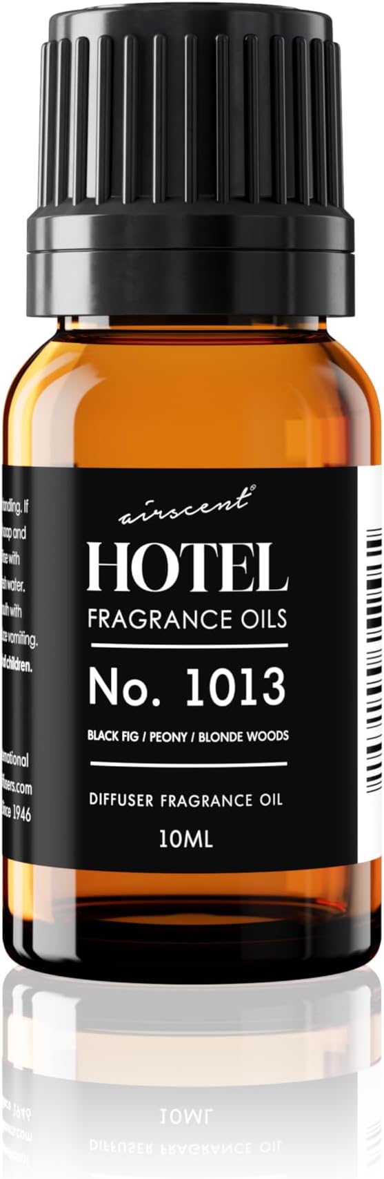 AirScent Hotel Diffuser Oil No. 1013 - Black Fig Peony Blonde Woods - Hotel Scent Dupe - Premium Fragrance Oil for Ultrasonic and Waterless Diffusers and Crafting - 10 mL, .34 fl oz Glass Bottle