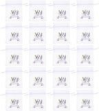 ABOOFAN 20pcs Empty Lavender Sachet Bags Organza Gauze Bags Small Drawstring Jewelry Pouches Party Favor Candy Bags