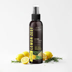 Lemon Zest Natural Air Freshener Spray for Home— Citrus Scent Non-Toxic Odor Eliminator, Long Lasting Freshness — Pet Odor Eliminator, Bathroom Spray, Room Deodorizer—Safe for Kids & Pets - 1PK 4 Oz