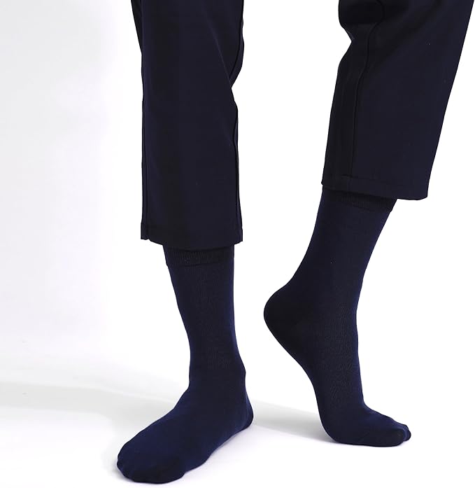 HHX YONLEE Dress Socks 5/6/10 Pairs Crew Argyle Colorful Cotton Novelty Casual Happy Fun