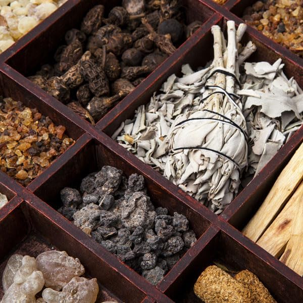 Arabian Incense (Bakhoor) Kit & Discovery Set – Complete Starter Bundle with Mini Burner, Tongs, Charcoal Rolls & 10 Premium Seasonal Samples – Perfect for Traditional & Modern Aromatherapy