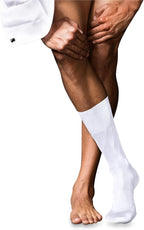 FALKE Men's No. 9 Egyptian Cotton Luxury Dress Socks, 1 Pair