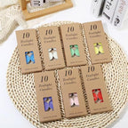 Colored tealight Candles Handmade Organic Tea Lights Set of 10pack Small red Candles 1.5-2 Hours Burn Tea Lights for Valentine's Day, Birthday, Votive Parties ，Home Decoration (White)