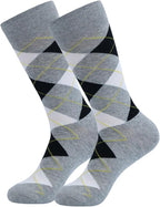 Men's Dress Socks 5 Pairs Mens Cotton Calf Business Formal Socks Soft Breathable Athletic Long Crew Casual Socks