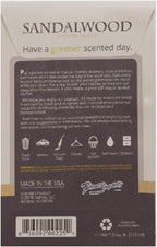 Sandalwood Scented Sachets Pack of 6, Everyday - Long-Lasting Scented Bags, Home Fragrance, Air Freshener & Deodorizer for Closet, Room, Drawer, or Cars, Made in USA
