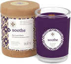 Root Candles Seeking Balance Wood Wick Spa Candle Aromatherapy Candles, 6.5-Ounce, Soothe: Bay Leaf & Birch