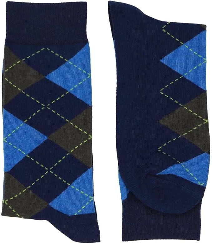 tiemart Men's Socks, Fits Men's Shoe Sizes 8-12