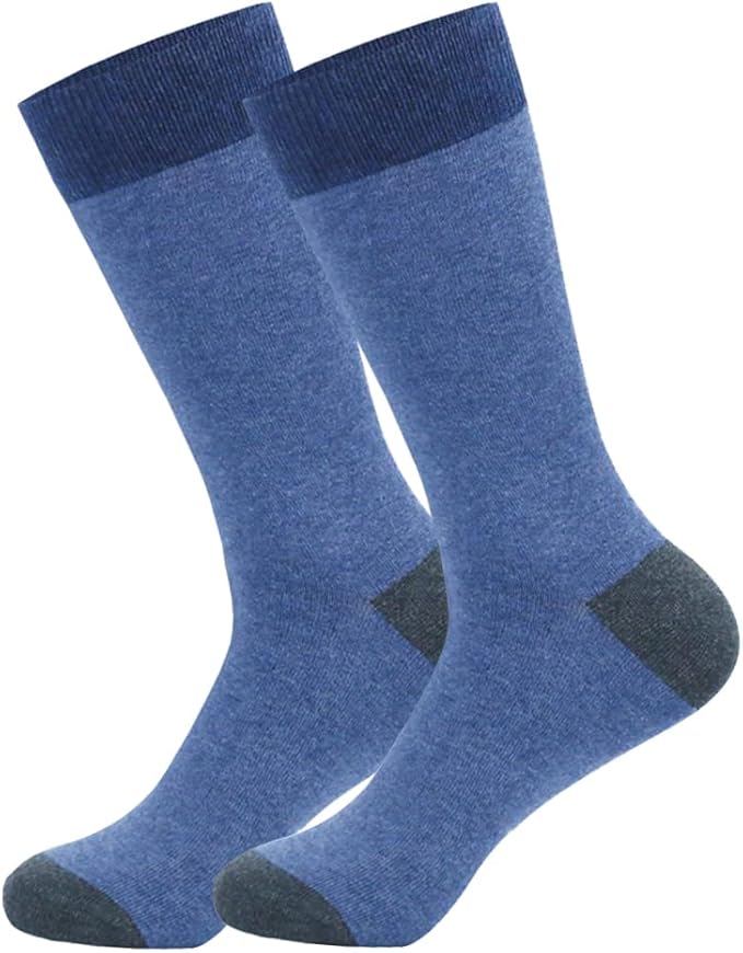 DRASEX Men's Dress Socks Funky Colorful Pattern Cotton Novelty Casual Crew Socks