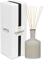LAFCO New York Classic Reed Diffuser, Champagne - 6 oz - Up to 3 Months Fragrance Life - Reusable, Hand Blown Glass Vessel - Natural Wood Reeds - Made in The USA