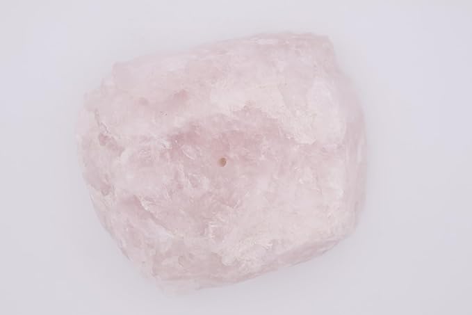 Wholesale Stone Rose Quartz Incense Holder – Natural Raw Crystal Base for Meditation, Aromatherapy, and Home Décor – Handmade Stone Stick Burner