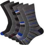 HHX YONLEE Dress Socks 5/6/10 Pairs Crew Argyle Colorful Cotton Novelty Casual Happy Fun