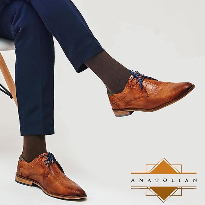 anatolian DRESS SOCKS Natural Comfortable Soft Classy - Made In TURKEY for Men Women Dress or Casual Footwear