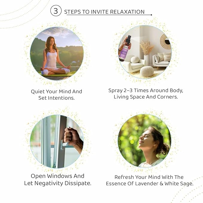 Sacred Element's Clean Aura Room Spray | Natural Purifying Mist for Energy Clearing, Negativity Release, Spiritual Balance & Aromatherapy | 3.38 Fl Oz / 100ml Non-Toxic Air Freshener